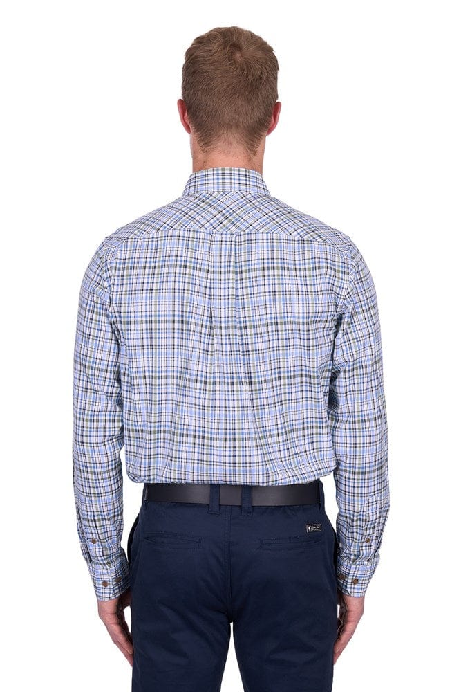 Load image into Gallery viewer, Thomas Cook Mens Eric Check 2-Pocket Long Sleeve Shirt
