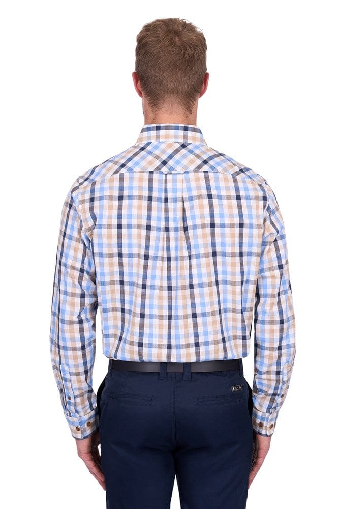 Load image into Gallery viewer, Thomas Cook Mens Jesse Check 2-Pocket Long Sleeve Shirt
