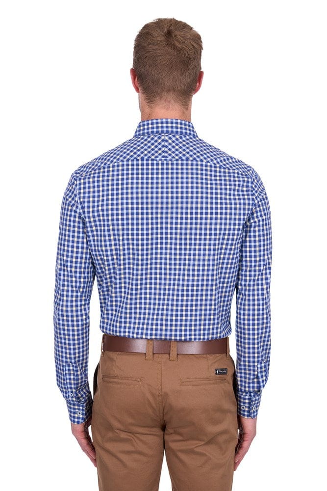 Load image into Gallery viewer, Thomas Cook Mens James Check Tailored Long Sleeve Shirt
