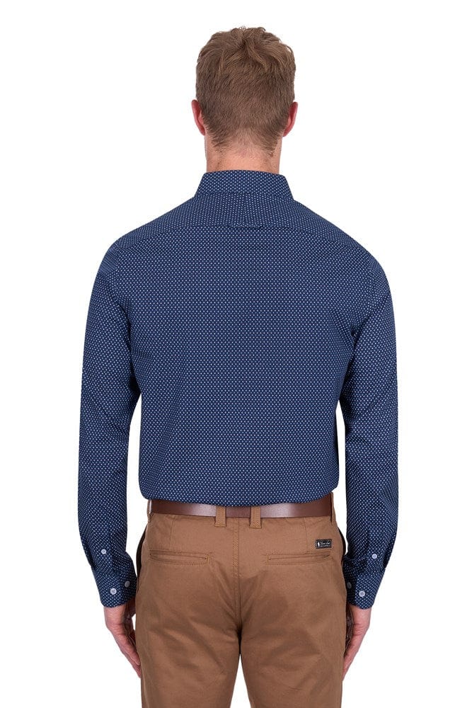Load image into Gallery viewer, Thomas Cook Mens David Check Tailored Long Sleeve Shirt
