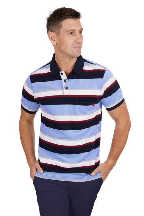 Thomas Cook Mens Gavin 1-Pocket Short Sleeve Polo