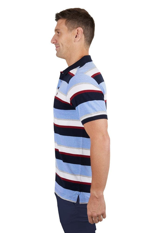 Thomas Cook Mens Gavin 1-Pocket Short Sleeve Polo