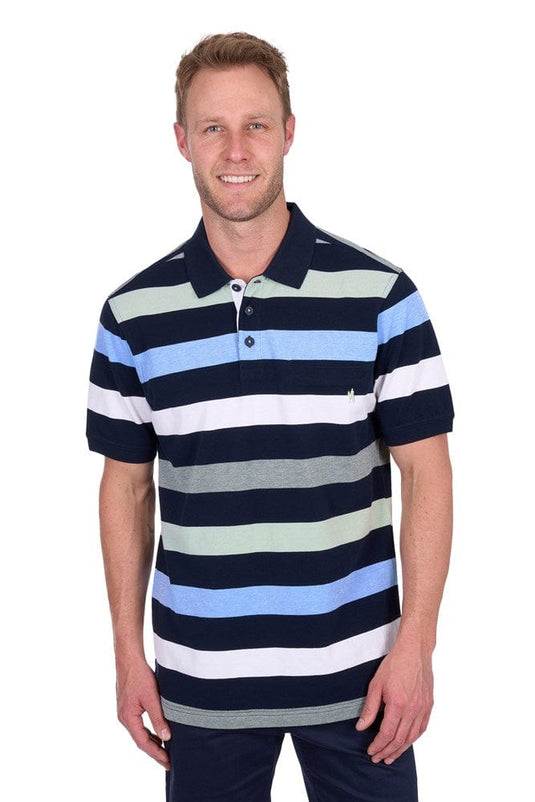 Thomas Cook Mens Charles 1-Pocket Short Sleeve Polo