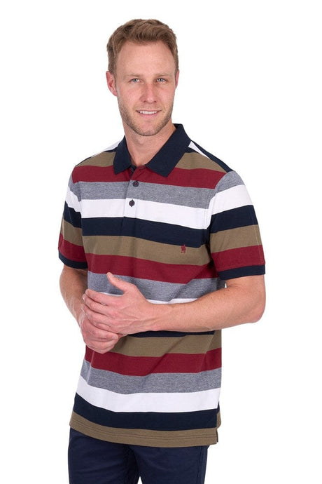 Thomas Cook Mens Sean 1-Pocket Short Sleeve Polo