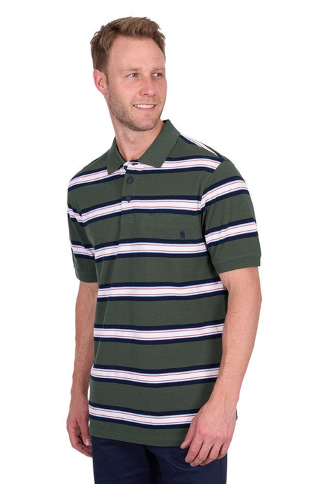 Thomas Cook Mens Chad 1-Pocket Short Sleeve Polo