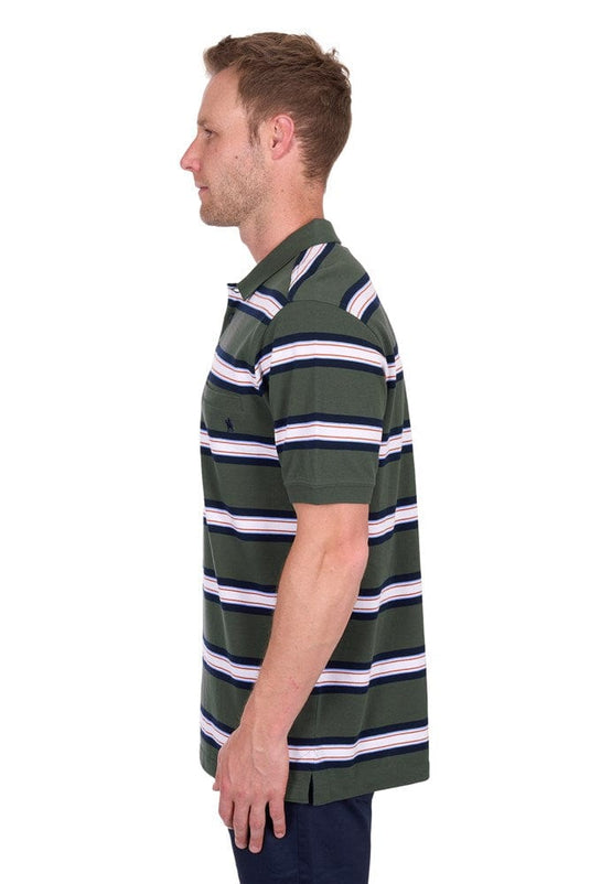 Thomas Cook Mens Chad 1-Pocket Short Sleeve Polo
