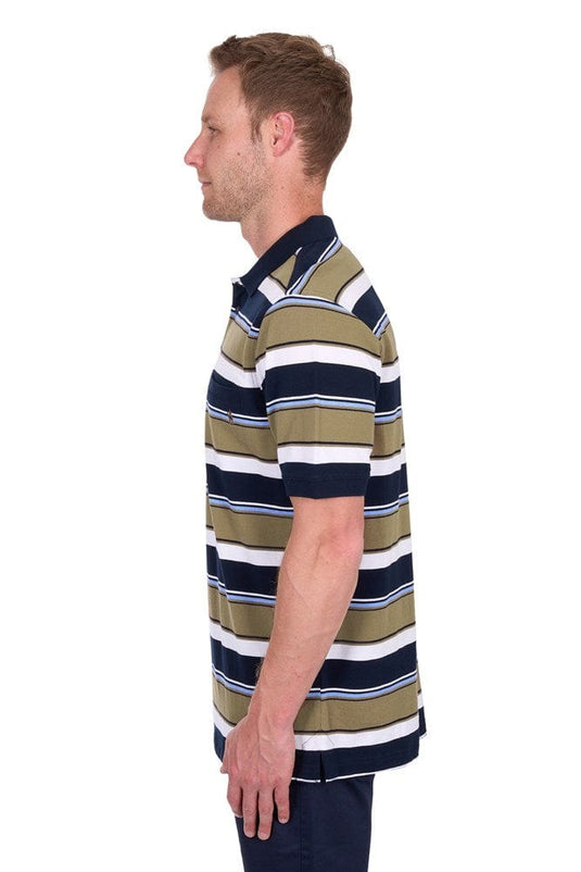 Thomas Cook Mens Tim 1-Pocket Short Sleeve Polo