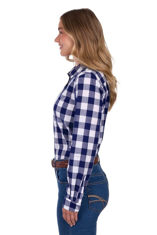 Thomas Cook Womens Scarlet Long Sleeve Shirt
