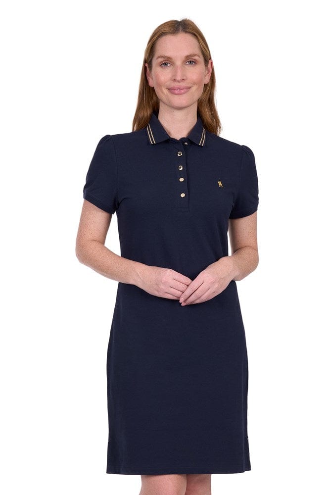 Load image into Gallery viewer, Thomas Cook Womens Traci Short Sleeve Polo Dress
