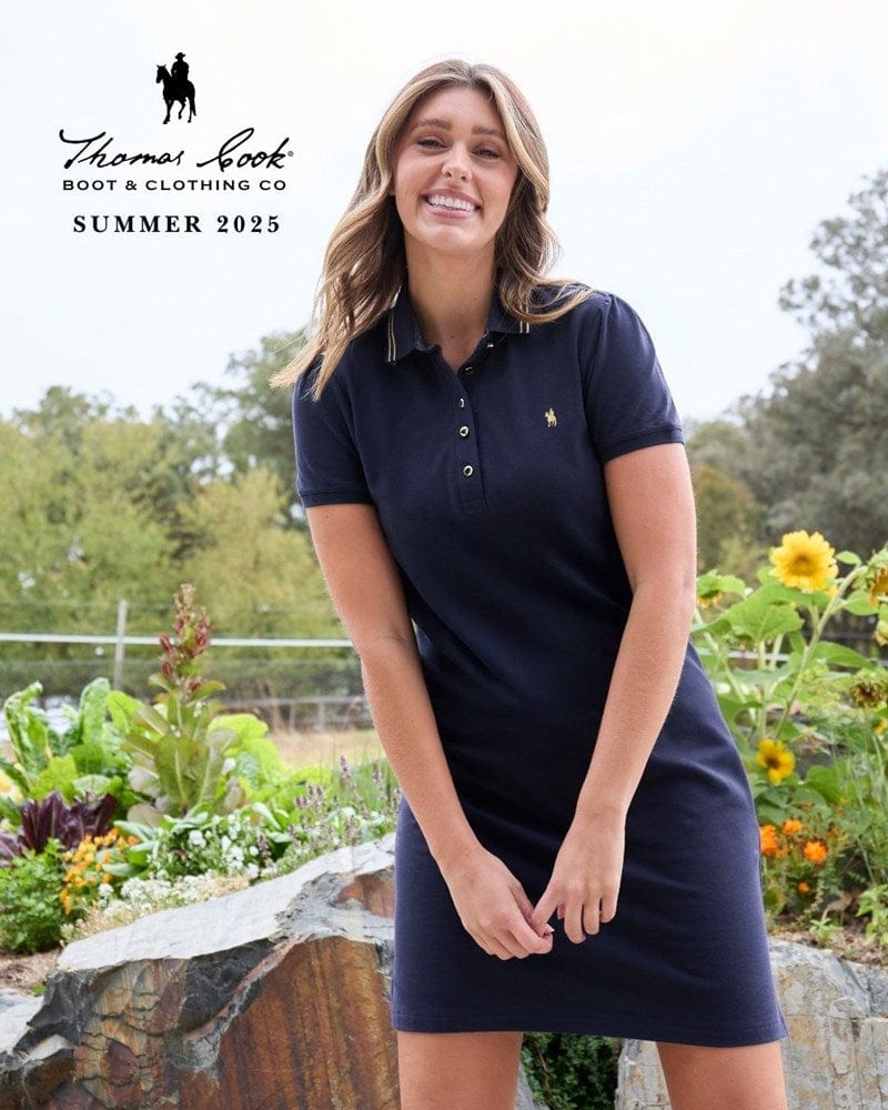 Load image into Gallery viewer, Thomas Cook Womens Traci Short Sleeve Polo Dress
