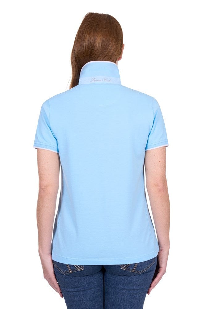 Load image into Gallery viewer, Thomas Cook Womens Michelle Short Sleeve Polo - Pale Blue

