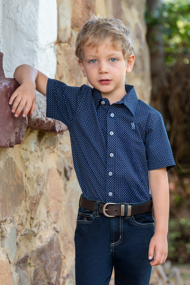 Load image into Gallery viewer, Thomas Cook Boys David Short Sleeve Shirt
