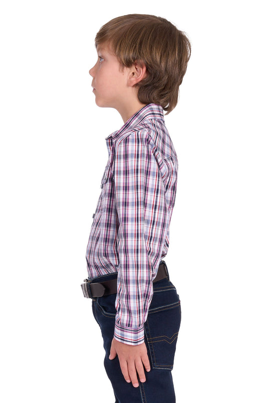 Thomas Cook Boys Jeff 2-Pocket Long Sleeve Shirt
