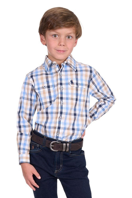 Thomas Cook Boys Jesse 2-Pocket Long Sleeve Shirt