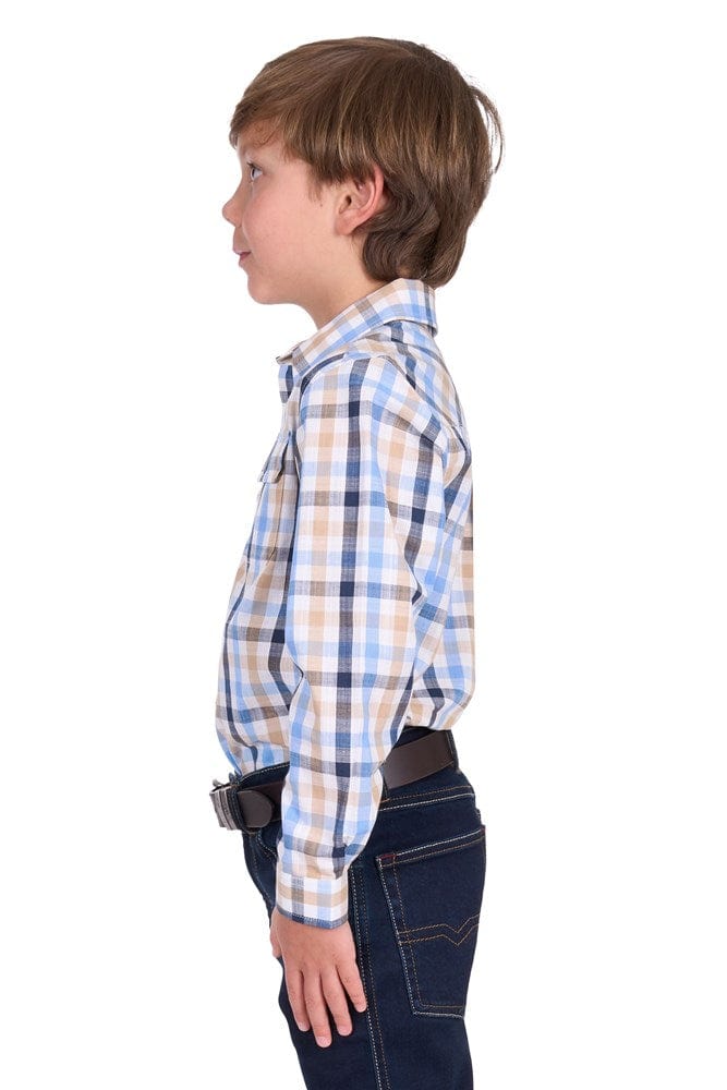 Load image into Gallery viewer, Thomas Cook Boys Jesse 2-Pocket Long Sleeve Shirt
