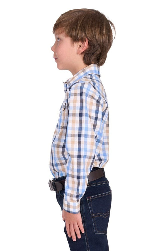 Thomas Cook Boys Jesse 2-Pocket Long Sleeve Shirt