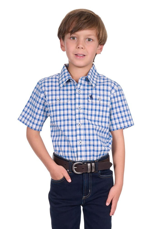 Thomas Cook Boys Chris 2-Pocket Short Sleeve Shirt