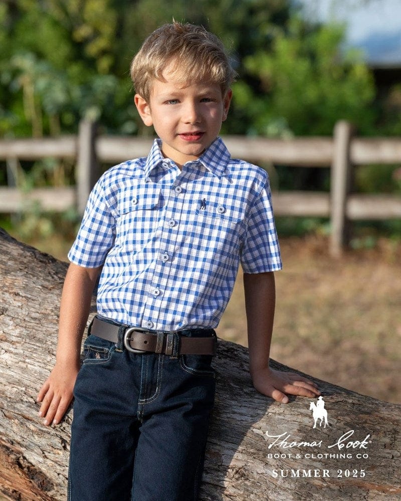 Load image into Gallery viewer, Thomas Cook Boys Chris 2-Pocket Short Sleeve Shirt
