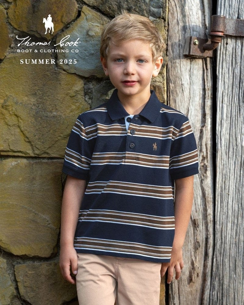 Load image into Gallery viewer, Thomas Cook Boys Anthony Short Sleeve Polo
