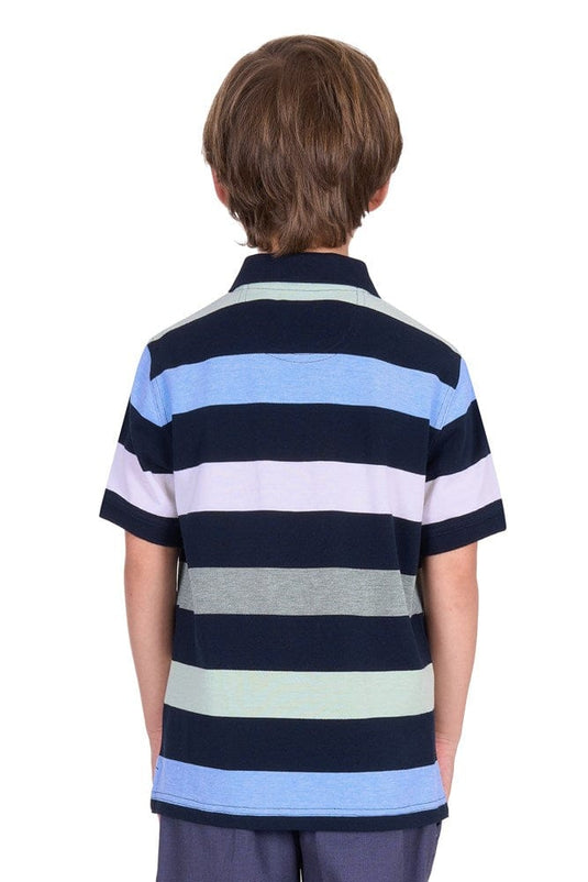 Thomas Cook Boys Charles 1-Pocket Short Sleeve Polo