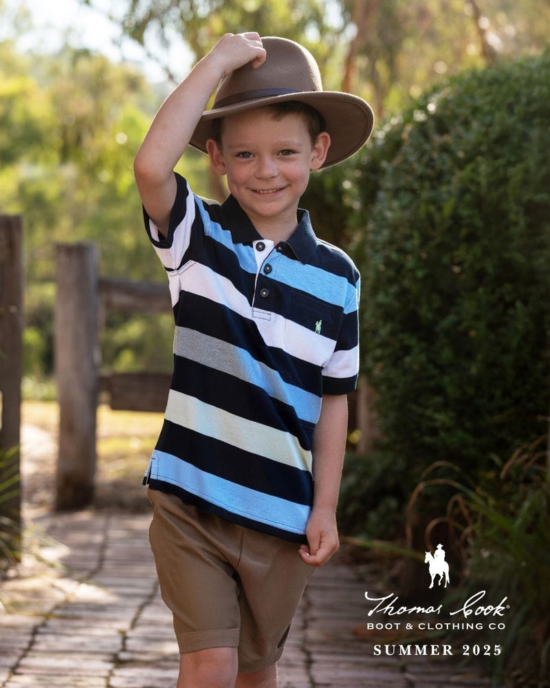 Load image into Gallery viewer, Thomas Cook Boys Charles 1-Pocket Short Sleeve Polo
