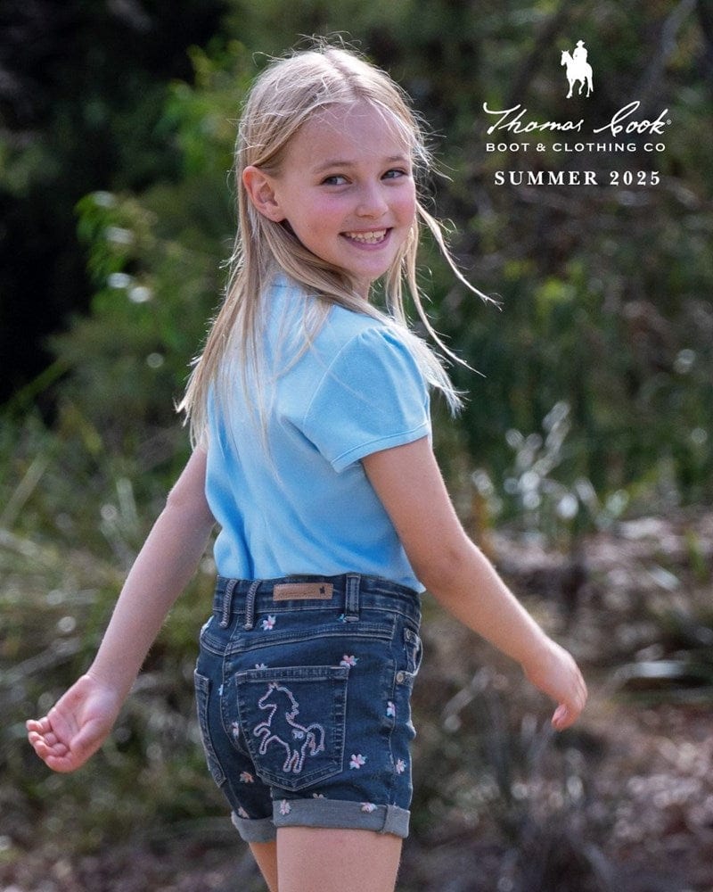 Load image into Gallery viewer, Thomas Cook Girl Hailey Denim Short
