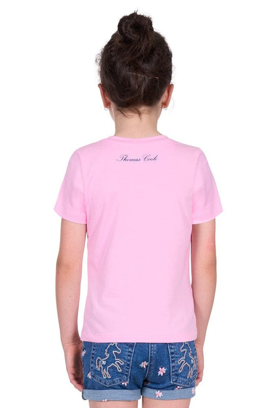 Thomas Cook Girls Bonny Short Sleeve Tee - Pale Pink