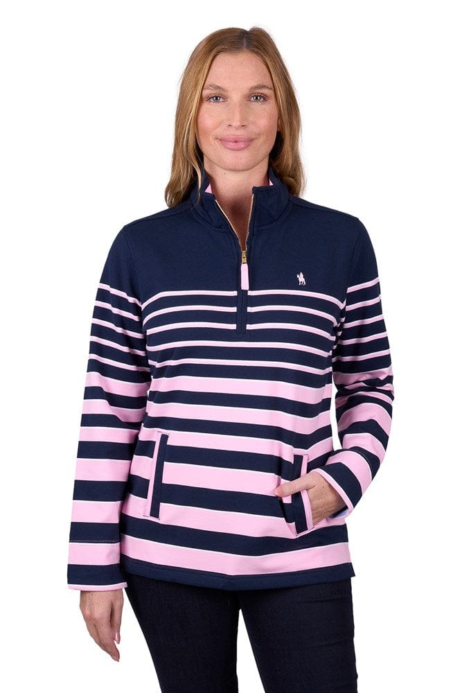 Load image into Gallery viewer, Thomas Cook Womens Cecilia 1/4 Zip Rugby
