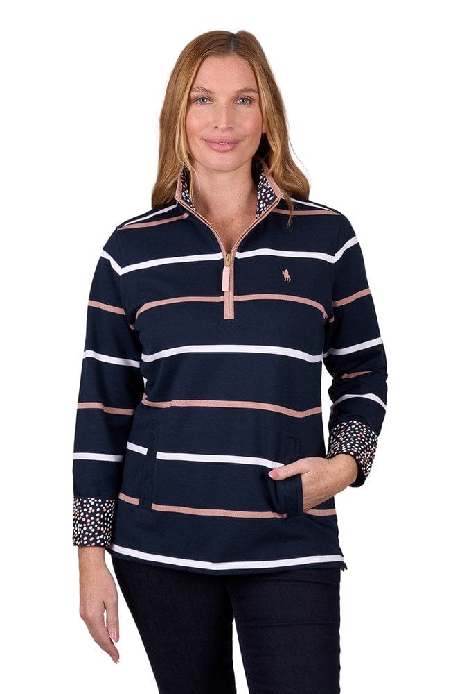 Load image into Gallery viewer, Thomas Cook Womens Matilda 1/4 Zip Rugby
