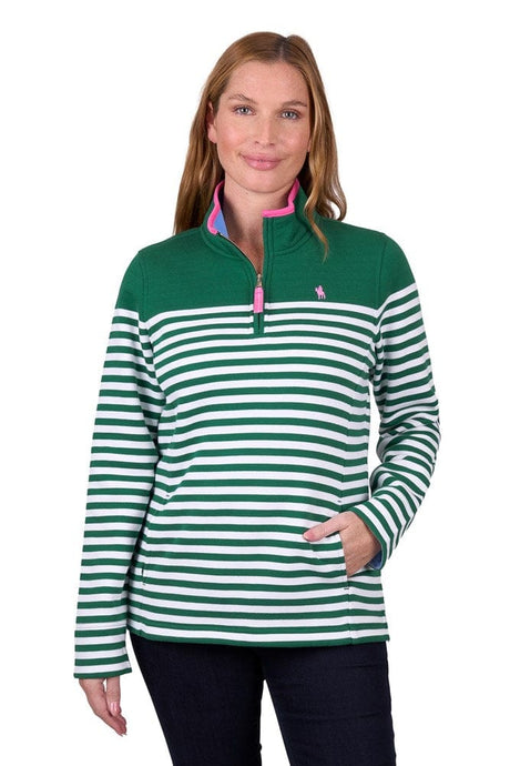 Thomas Cook Womens Andrea 1/4 Zip Rugby