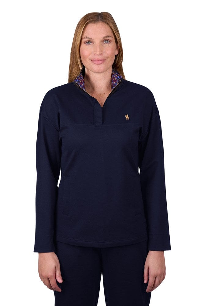 Load image into Gallery viewer, Thomas Cook Womens Sandy 1/2 Zip Jumper
