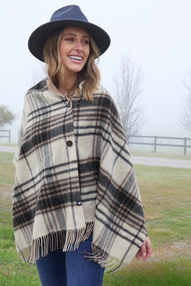 Load image into Gallery viewer, Thomas Cook Eva Reversible Poncho
