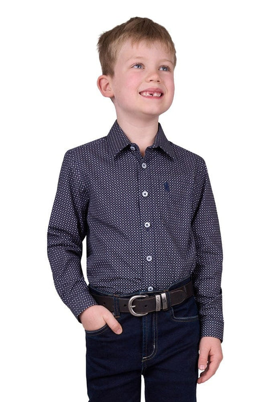 Thomas Cook Boys Arlo 1 Pocket Long Sleeve Shirt