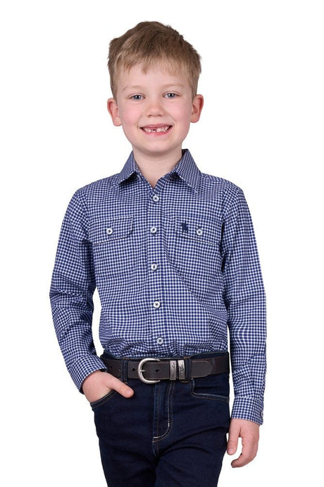 Thomas Cook Boys Brock 2 Pocket Long Sleeve Shirt