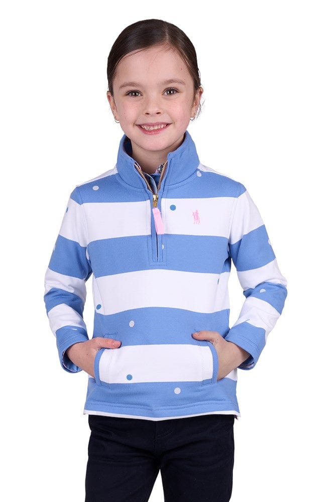 Load image into Gallery viewer, Thomas Cook Girls Eden 1/4 Zip Rugby
