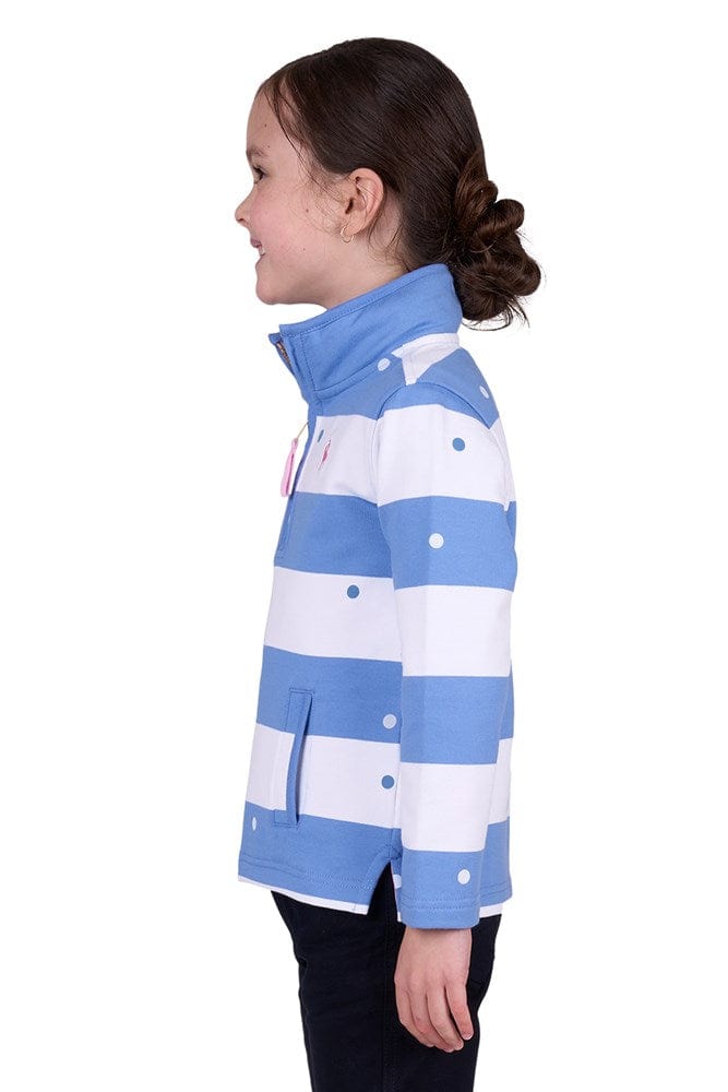 Load image into Gallery viewer, Thomas Cook Girls Eden 1/4 Zip Rugby
