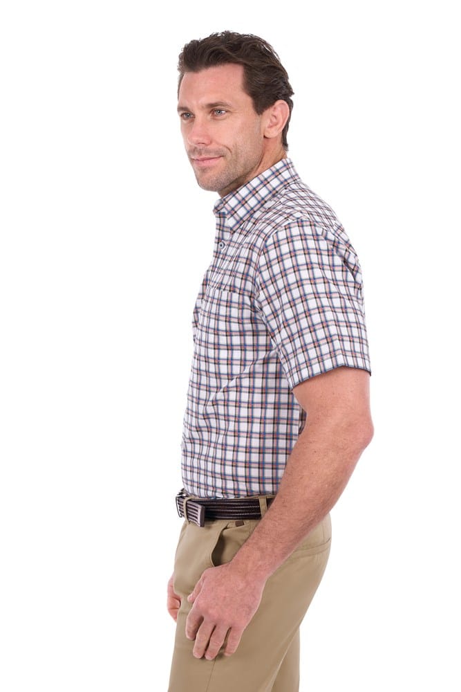 Load image into Gallery viewer, Thomas Cook Mens Arlo 1 Pocket Short Sleeve Shirt
