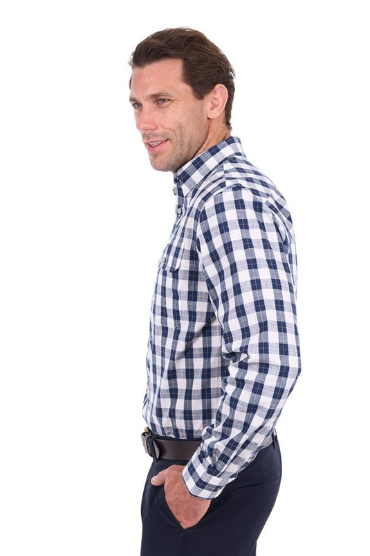 Thomas Cook Mens Ezra 2 Pocket Long Sleeve Shirt