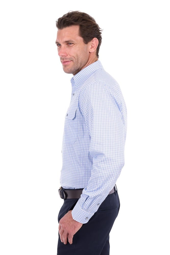 Load image into Gallery viewer, Thomas Cook Mens Isaac 2 Pocket Long Sleeve Shirt
