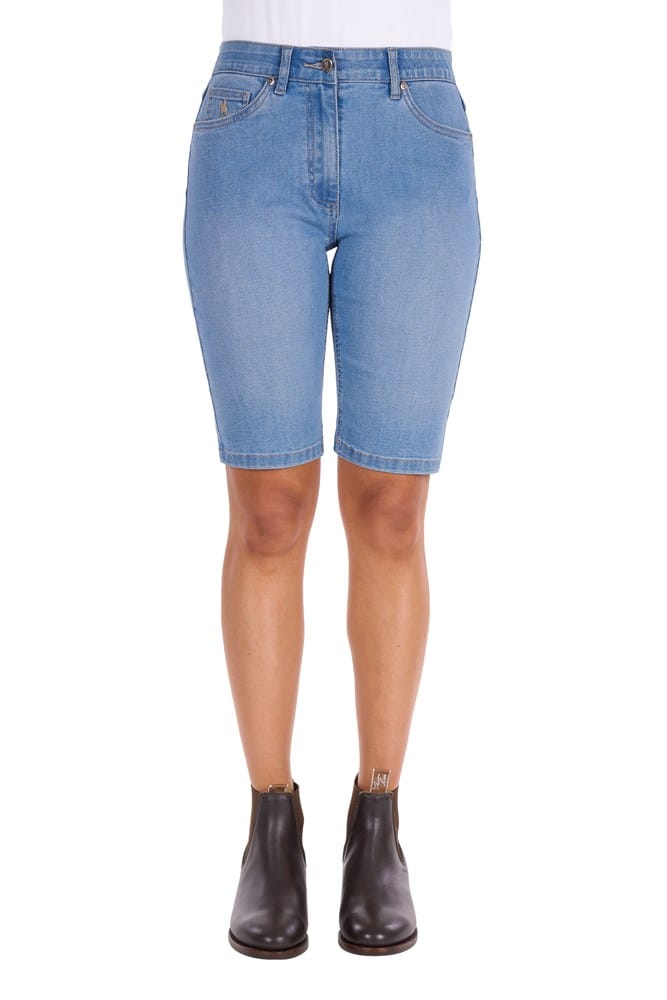 Load image into Gallery viewer, Thomas Cook Womens Ebony Denim Short
