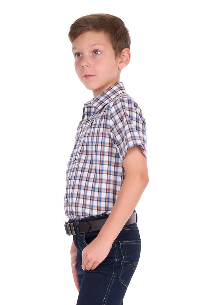 Load image into Gallery viewer, Thomas Cook Boys Arlo 1 Pocket Short Sleeve Shirt
