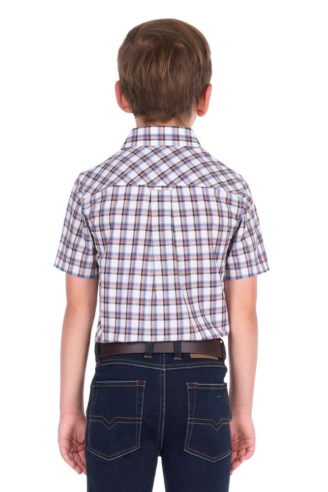 Load image into Gallery viewer, Thomas Cook Boys Arlo 1 Pocket Short Sleeve Shirt
