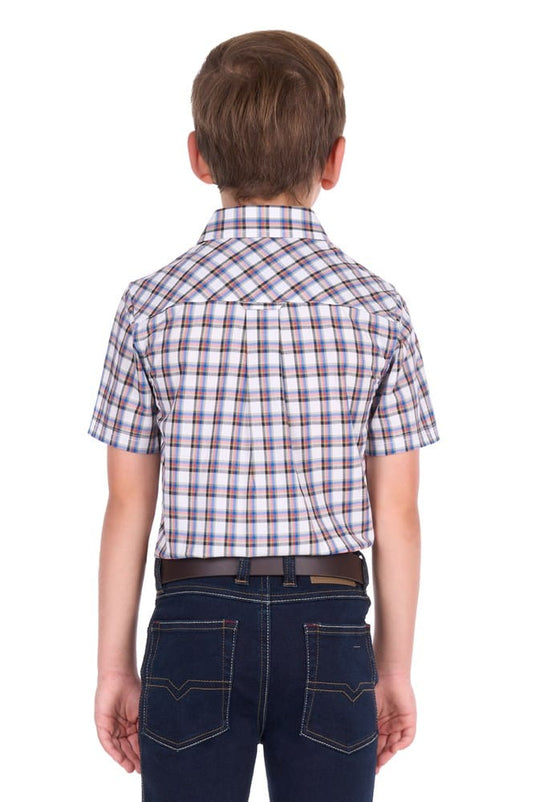 Thomas Cook Boys Arlo 1 Pocket Short Sleeve Shirt