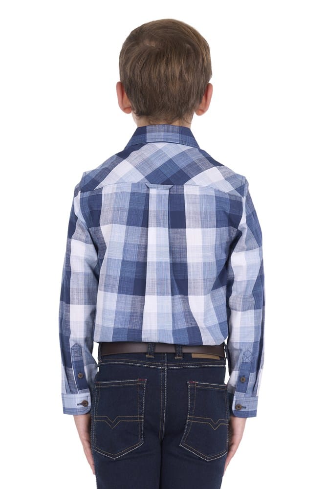 Load image into Gallery viewer, Thomas Cook Boys Oscar 2 Pocket Long Sleeve Shirt
