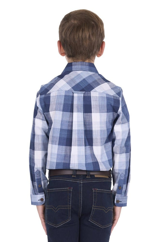 Thomas Cook Boys Oscar 2 Pocket Long Sleeve Shirt