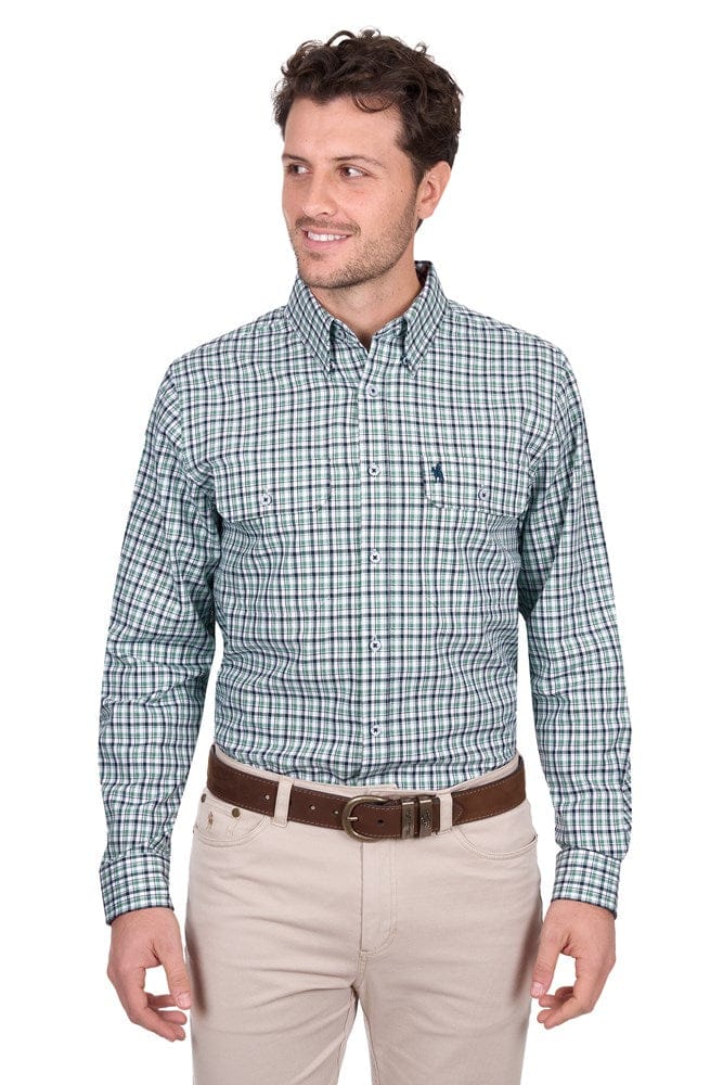 Load image into Gallery viewer, Thomas Cook Mens Edward 2 Pocket Long Sleeve Shirt
