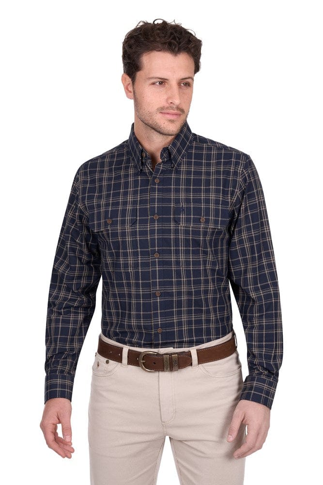 Load image into Gallery viewer, Thomas Cook Mens Adam 2 Pocket Long Sleeve Shirt
