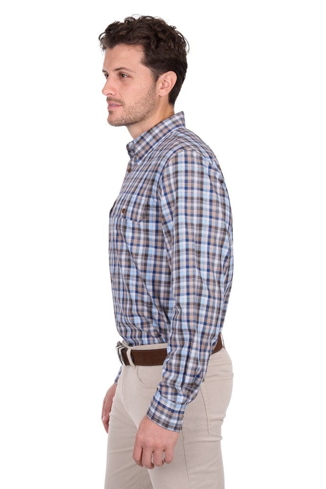 Load image into Gallery viewer, Thomas Cook Mens Jonathan 2 Pocket Long Sleeve Shirt
