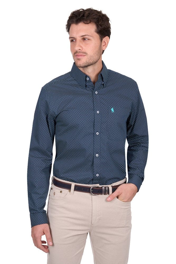 Load image into Gallery viewer, Thomas Cook Mens Kevin 1 Pocket Long Sleeve Shirt
