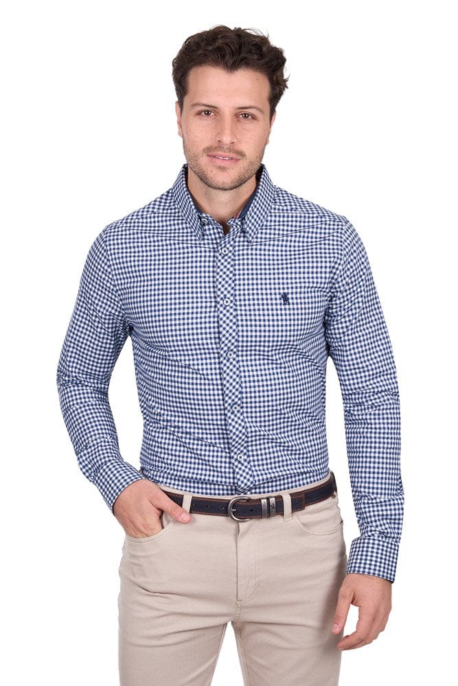 Load image into Gallery viewer, Thomas Cook Mens Anthony Tailored Long Sleeve Shirt
